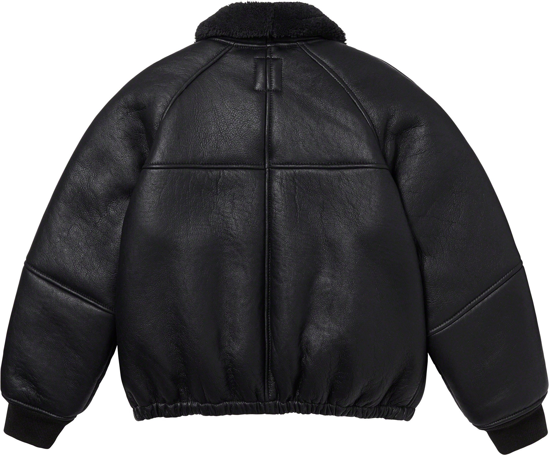 Supreme®/Schott® Shearling Bomber Jacket view 2